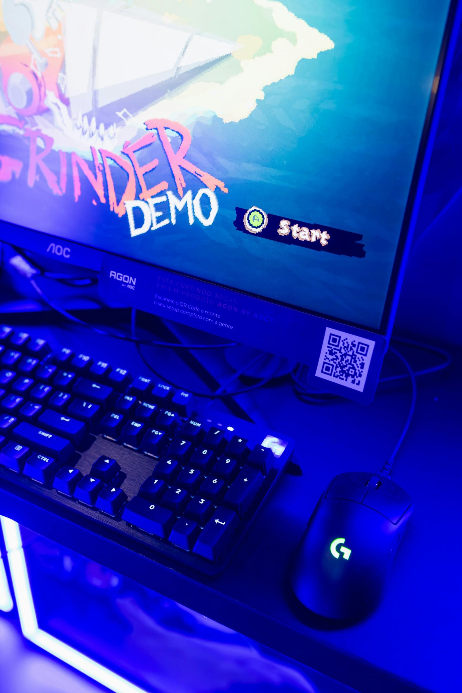 Gaming setup representing search intent analysis in gaming SEO strategy